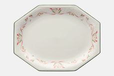 Johnson Brothers Floral Garland Tableware Oval Platter 11 3/4" thumb 1