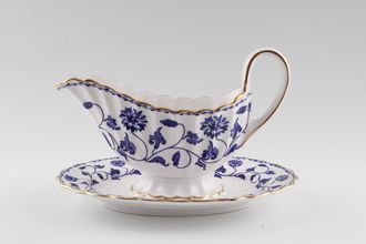 Sell Spode Colonel - Blue - Y6235 Sauce Boat and Stand Fixed