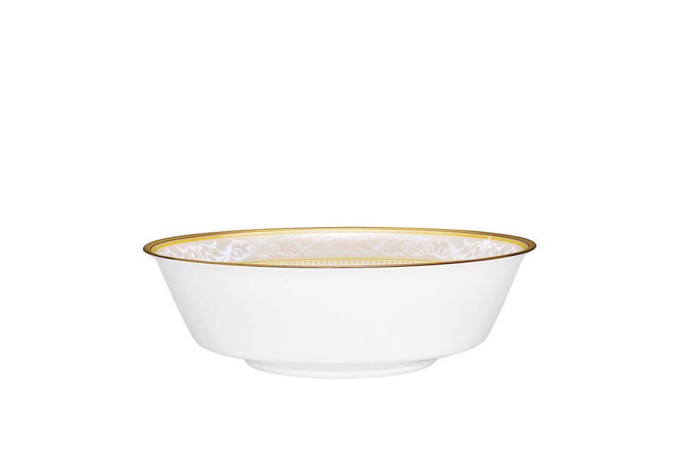 Noritake Glendonald Gold Salad Bowl 23cm