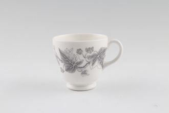 Wedgwood Napoleon Ivy - Grey - Bone China Coffee Cup 2 1/2" x 2 1/2"