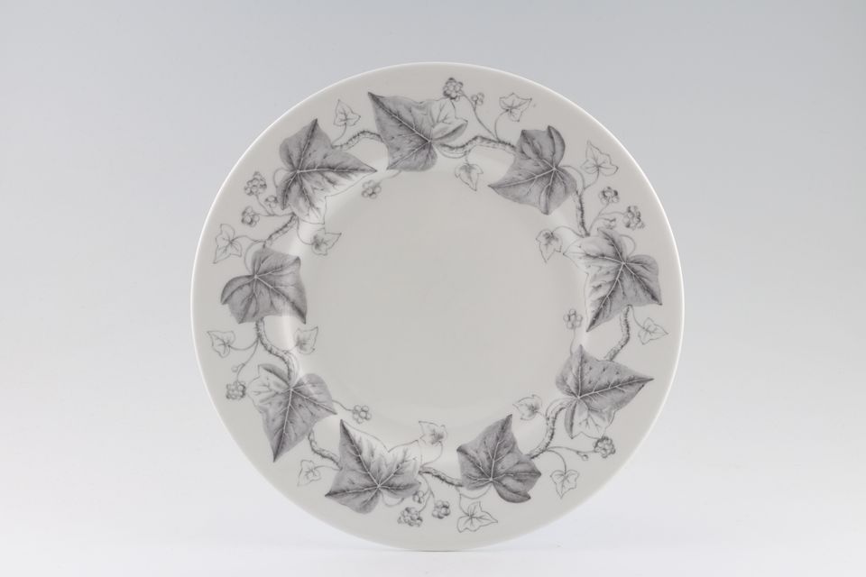 Wedgwood Napoleon Ivy - Grey - Bone China Dinner Plate 10 1/2"