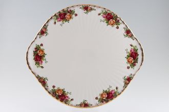 Sell Royal Albert Old Country Roses - Made in England Gateau Plate Eared 12 1/2"