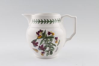 Sell Portmeirion Botanic Garden - Older Backstamps Jug Staffordshire Jug - Viola Tricolour - No Name 1pt
