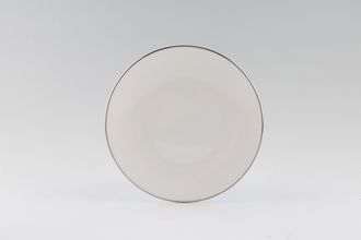 Royal Worcester Snow - Silver Edge Tea / Side Plate 6 1/8"