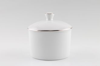 Royal Worcester Classic Platinum Sugar Bowl - Lidded (Tea)