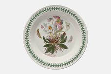 Portmeirion Botanic Garden - Older Backstamps Pie Dish OTT -Helleborus Niger - Christmas Rose 10 5/8" thumb 2
