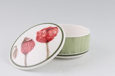 Villeroy & Boch Flora Covered Box Round - Coquelicot Lid 3 3/4" thumb 2