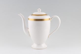 Royal Worcester Davenham - Gold Edge Coffee Pot 2 1/2pt