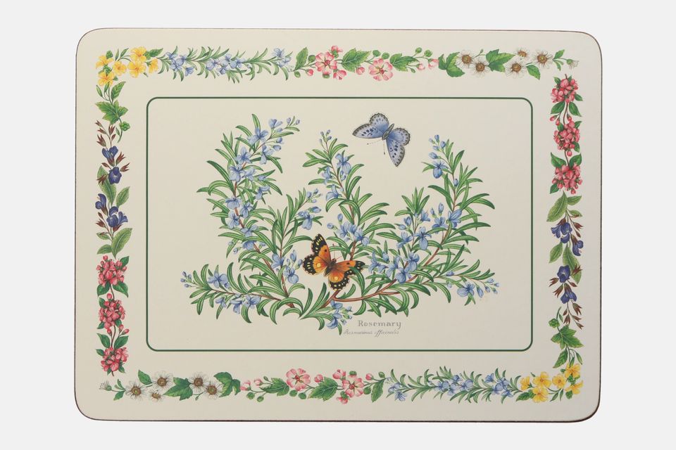 Royal Worcester Worcester Herbs Placemat 11 3/4" x 8 3/4"