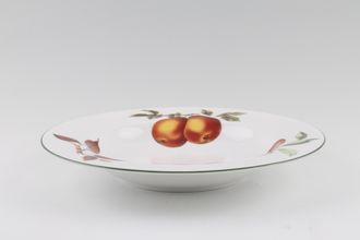 Royal Worcester Evesham Vale Rimmed Bowl Plums, Oranges and Pears 9 1/4"