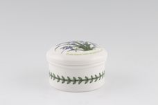 Portmeirion Botanic Garden Trinket Box Bluebell - Round. 'May' printed on lid. 3 1/4" x 2 1/4" thumb 1