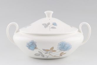 Sell Wedgwood Ice Rose Vegetable Tureen with Lid Oval, handled, Lid goes over the base