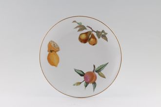 Royal Worcester Evesham - Gold Edge Cake Plate Pattern may vary 8 1/2"