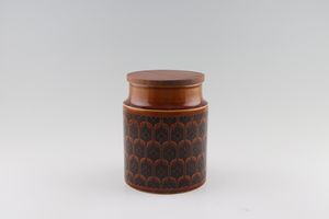 Hornsea Heirloom - Brown Storage Jar + Lid