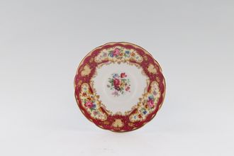 Sell Paragon Pompadour - Red Coffee Saucer 4 1/2"