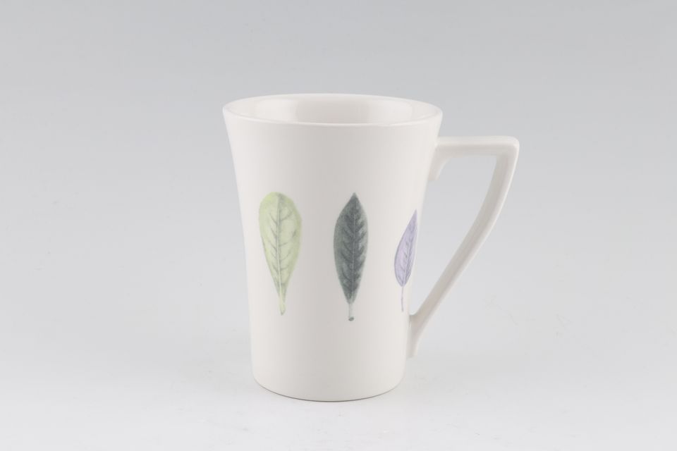Portmeirion Seasons Collection - Leaves Mug White - Small leaves 3 1/2" x 4 1/2"