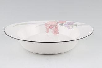 Sell Noritake Cafe Du Soir Serving Bowl Round, shallow bowl with oval rim 9 3/4" x 8" x 1 3/4"