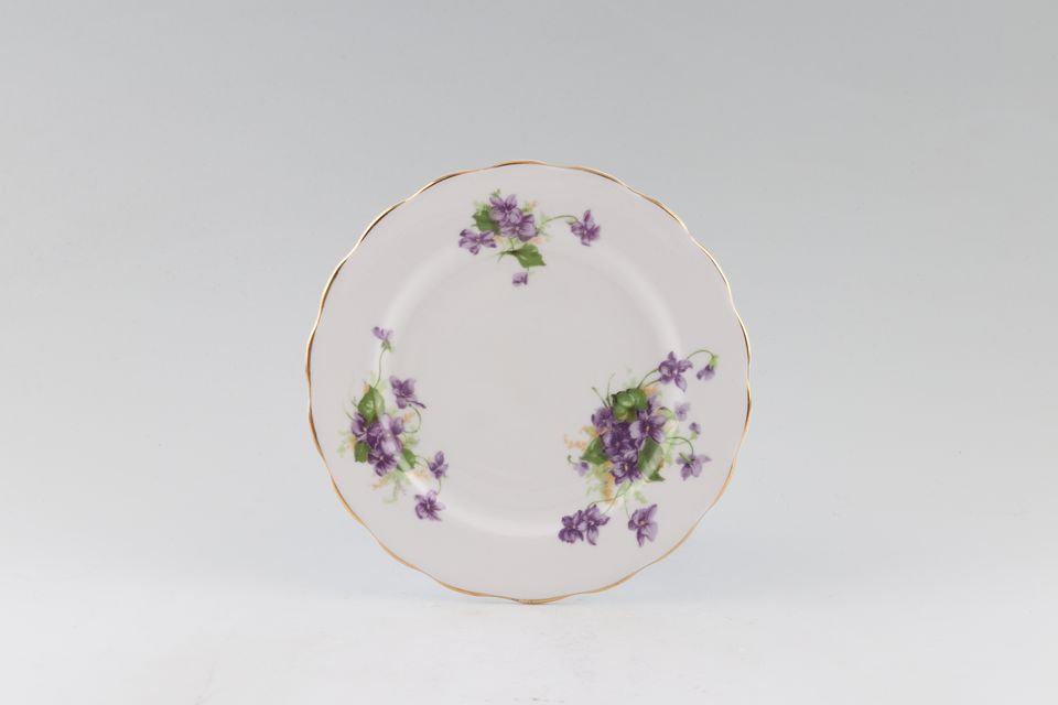 Adderley + Royal Adderley Floral Tea / Side Plate Round 6 1/4"