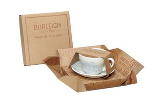 Burleigh Blue Asiatic Pheasants Breakfast Cup Gift Set
