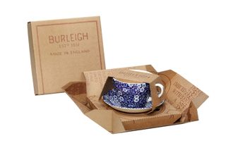Burleigh Blue Calico Breakfast Cup Gift Set