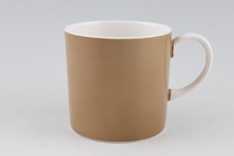 Susie Cooper Form & Colour Coffee/Espresso Can Khaki 2 1/2" x 2 1/2"