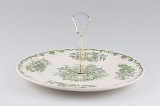 Sell Masons Fruit Basket - Green 1 Tier Cake Stand 10 1/4"