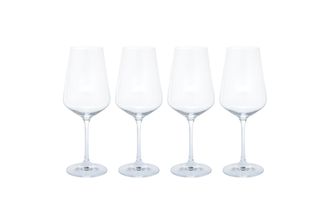 Dartington Crystal Cheers Set of 4 Red Wine Glasses 450ml