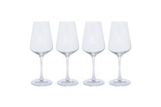 Dartington Crystal Cheers Set of 4 White Wine Glasses 350ml