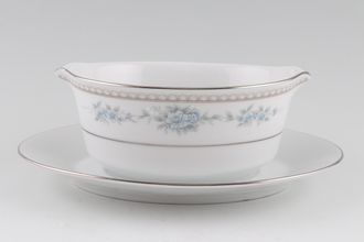 Noritake Sutton Court Sauce Boat and Stand Fixed