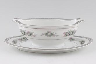 Noritake Bristol Sauce Boat and Stand Fixed