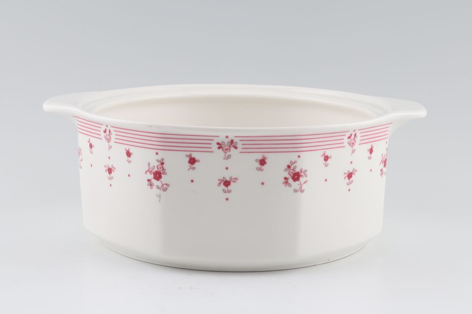 Royal Doulton Calico Red Casserole Dish Base Only