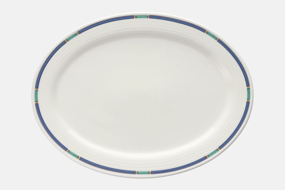 Villeroy & Boch Smeraldo Oval Platter 12 1/2"