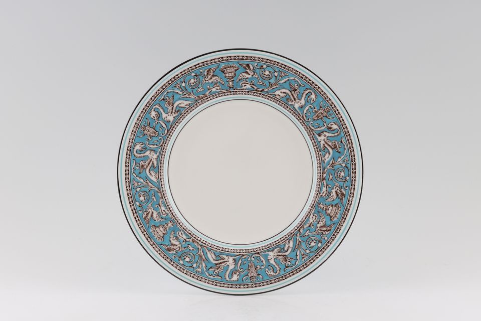 Wedgwood Florentine Turquoise Side Plate No Middle Pattern | Backstamp W2614 8"