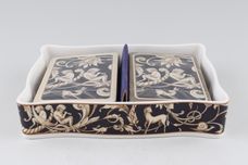 Wedgwood Cornucopia Box Rectangle Card Box/ With cards 6" thumb 3