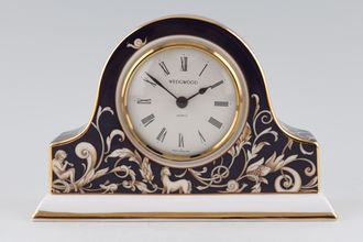 Wedgwood Cornucopia Clock Desk Clock 6 1/2" x 4 1/4"