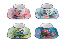 Christian Lacroix Fete Vos Jeux Coffee Cups and Saucers - Set of 4 thumb 1