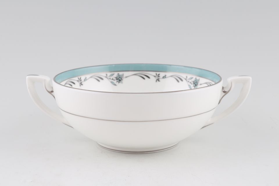 Royal Worcester Sea Rose Soup Cup
