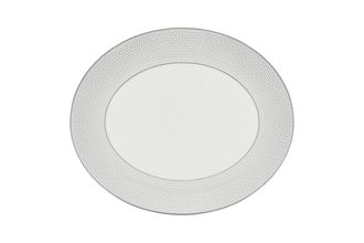 Wedgwood Gio Platinum Oval Platter 33cm