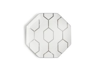 Wedgwood Gio Platinum Octagonal Plate 23cm