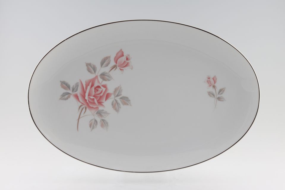 Noritake Rosemist Oval Platter 16 3/8"