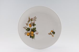 Johnson Brothers Snowhite Range - Fruit & Flowers Dinner Plate 10"