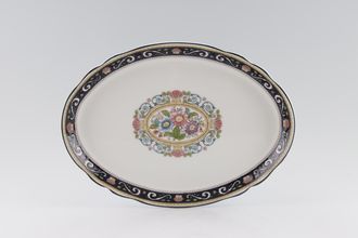 Sell Wedgwood Runnymede - Dark Blue Tray (Giftware) Oval 9 1/2" x 6 3/4"