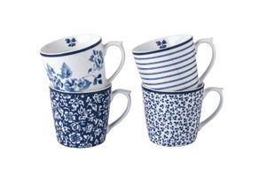 Laura Ashley Blueprint Collectables Set of 4 Mugs