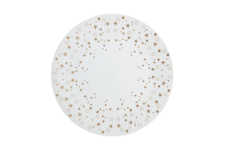 Denby Stars Dinner Plate White 27.5cm