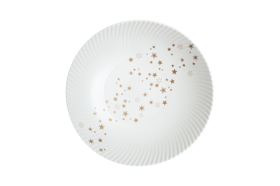 Denby Stars Pasta Bowl White 23cm