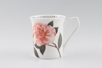 Queens The Reeves Collection - RHS Mug Pink Magnolia 3" x 3 1/2"