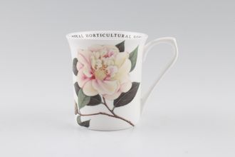 Queens The Reeves Collection - RHS Mug White Magnolia 3" x 3 1/2"