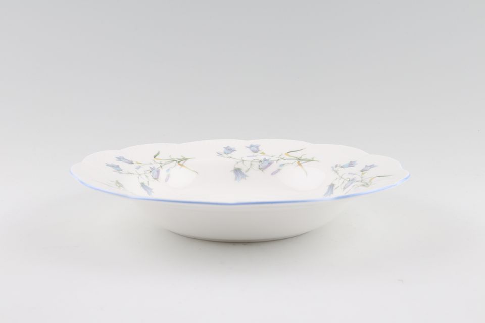Queens Harebell Rimmed Bowl 8 1/4"