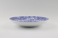 Spode Blue Italian (Copeland Spode) Serving Dish Smooth Edge, Shallow with 4 1/4" well. 8 3/4" thumb 1