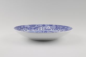 Spode Blue Italian (Copeland Spode) Serving Dish Smooth Edge, Shallow with 4 1/4" well. 8 3/4"
